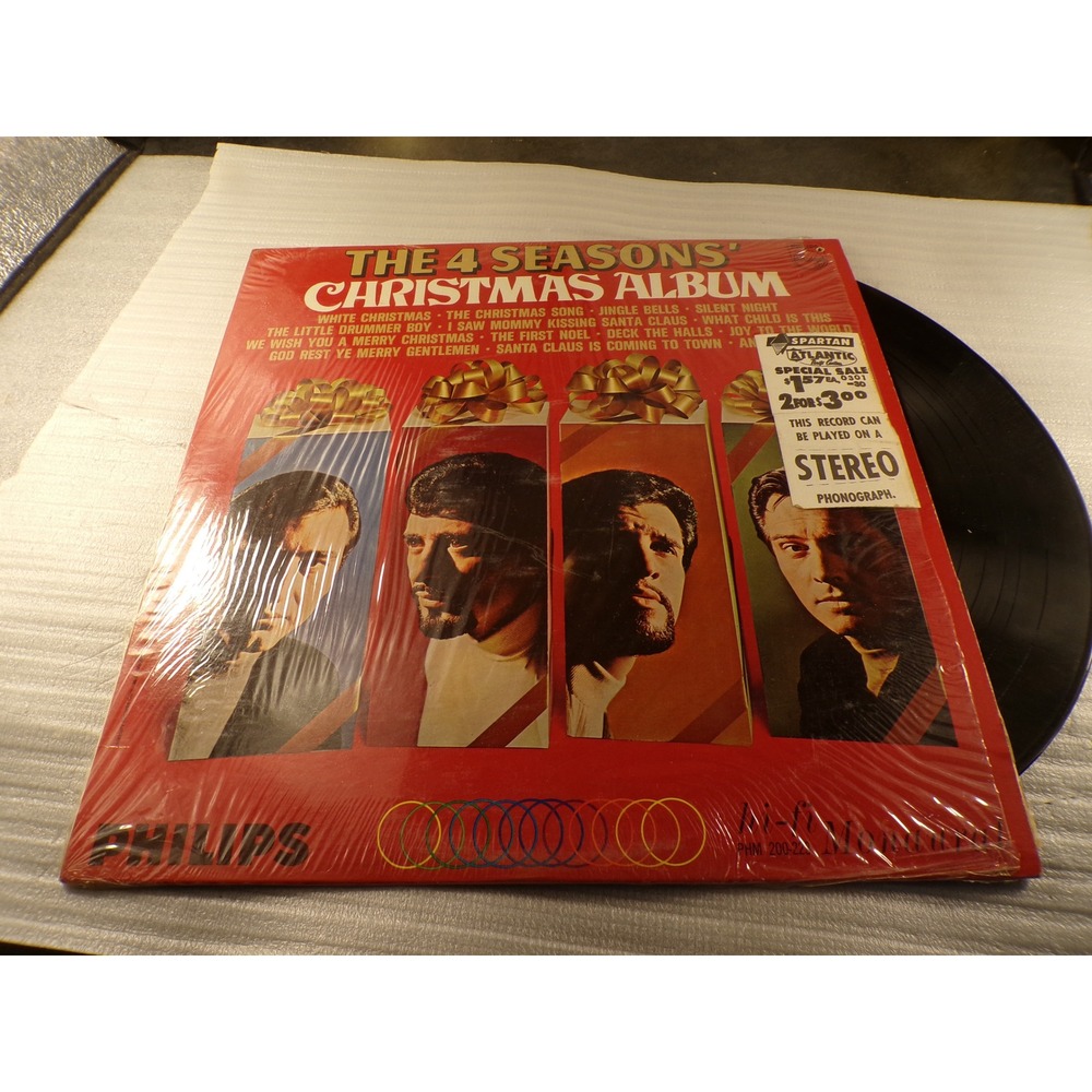 The 4 Seasons Christmas Album Vinyl LP Philips PHM 200-223 Frankie Valli 1966